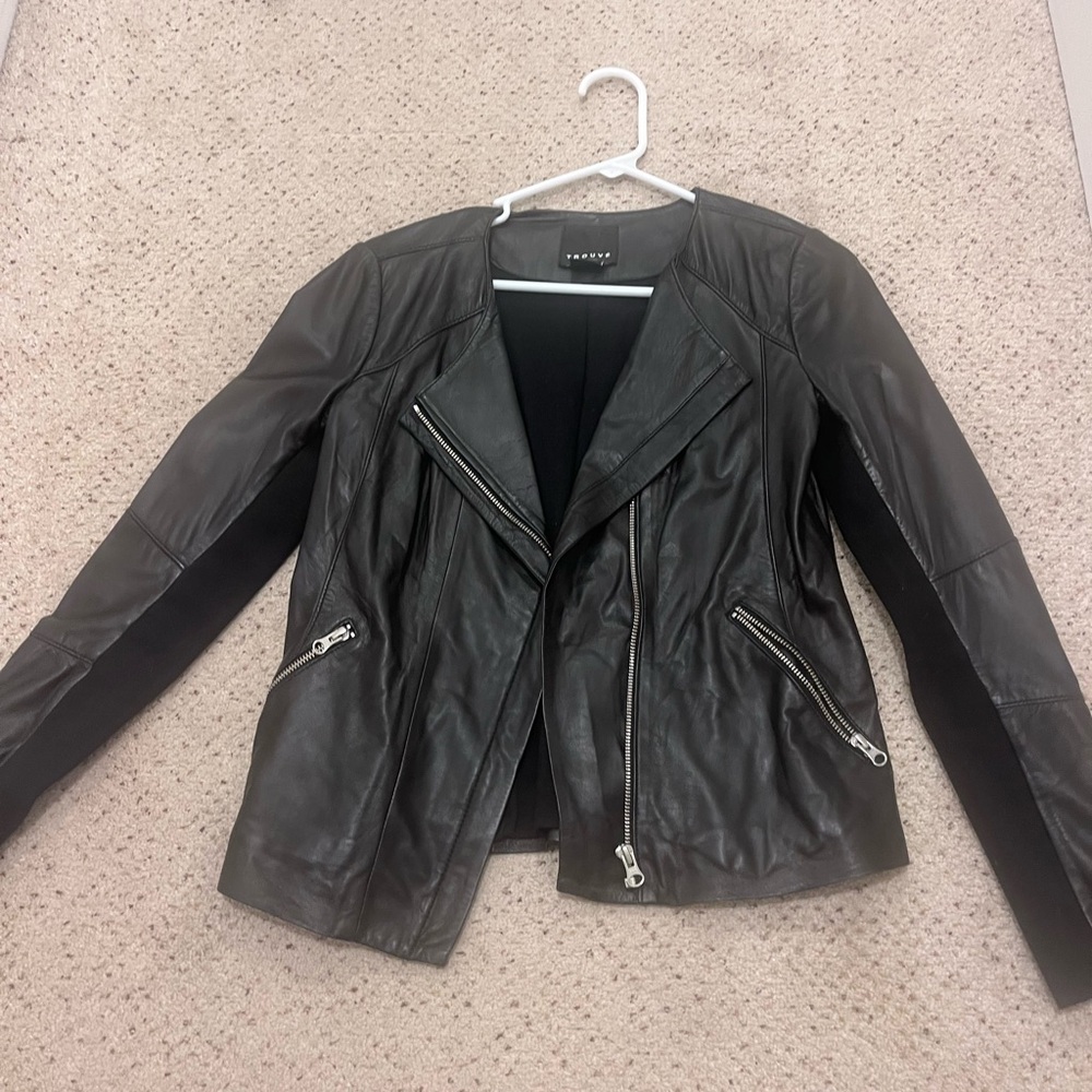Trouve leather jacket